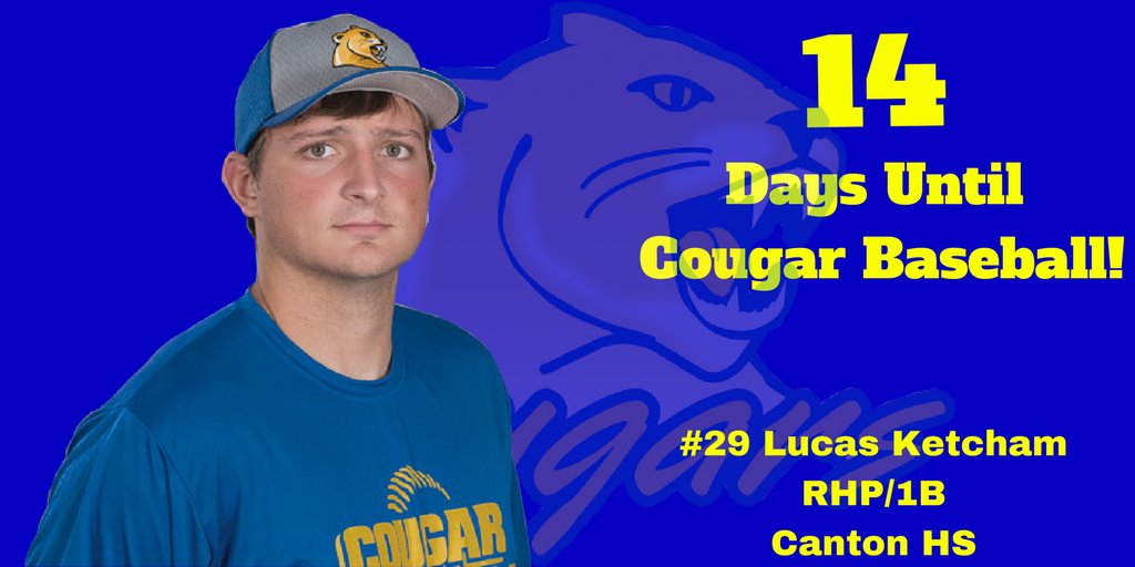 ICC_CougarBsbll's tweet image. Meet Fr. RHP Lucas Ketcham of @CantonActivity 
The last name should sound familiar! Luke's older brother, Jake, was a Cougar catcher during the 2014 and 2015 seasons!!! We have three sets of younger brothers on this year's squad!