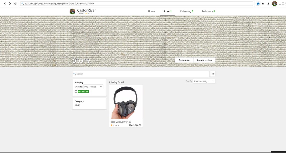 luismmolina's tweet photo. Hey @OpenBazaar, I want my $BCH! My Peer ID is ob://QmQtqjuGUEoJ9WMwBKvqCR8khjuHMVk7pXkSCuRSocV1ZN and my OB BCH wallet is bitcoincash:qrqjxlv7zj7u3uwe3e22xf6c4ur2605q6srms6d4u5 #OpenBazaarBCH https://t.co/lCwXSHYZ0K