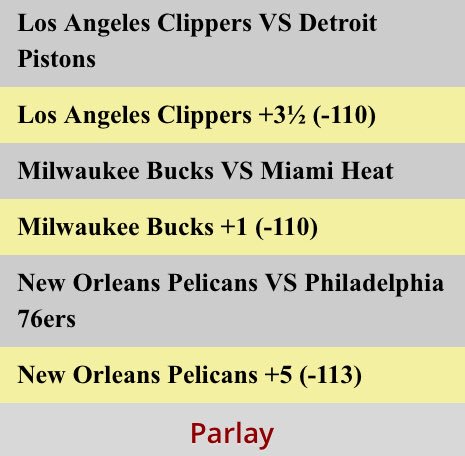 STAT_STACKERS's tweet photo. #NBA #Friday #Parlay🤑 I’m locking in #MoneyTeamSS📈 https://t.co/SiYdbs5vMU