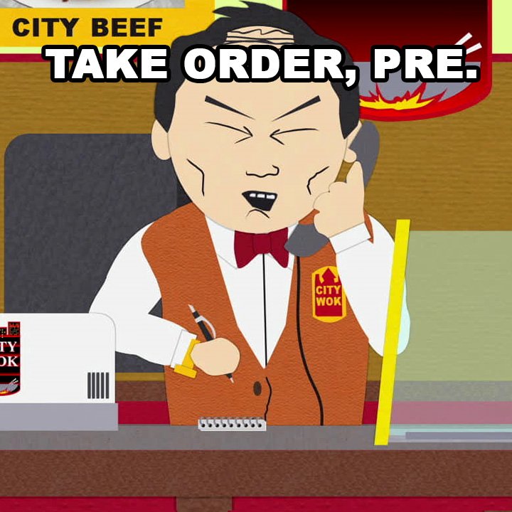 SouthPark's tweet photo. Herro Shitty Wok... https://t.co/qalY5eOFjI