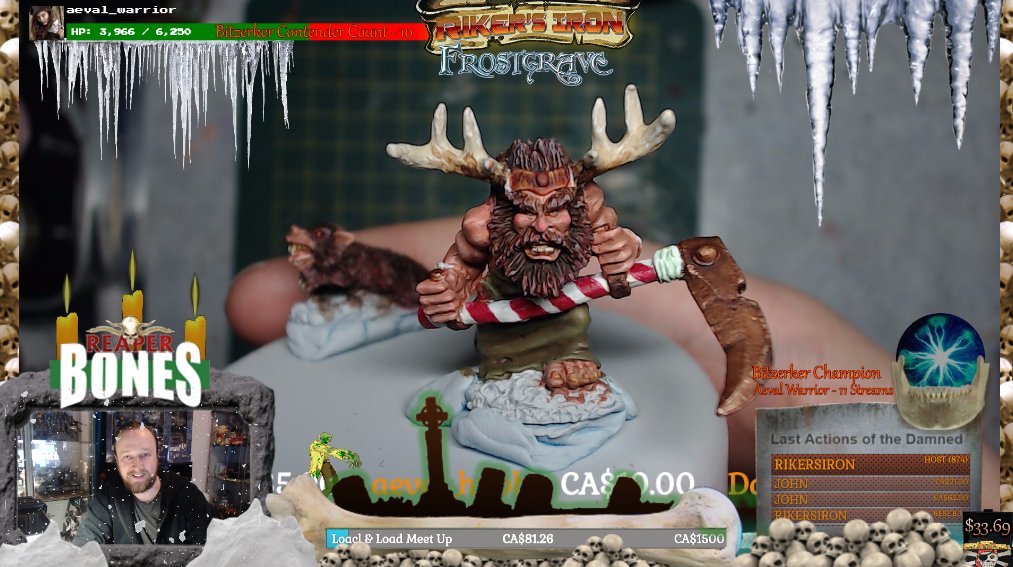 RikersIron's tweet photo. Tonight on #FrostyFriday were finishing up our Druid by painting some Gems and then we tackle an old friend from the long past...the FOO Dog miniature by @reapermini https://t.co/HMn8XSgI7d #frostgrave #dnd #felstad #warband #wizards #bonesmini #bones3 #bones4 https://t.co/dB5m4mxka0