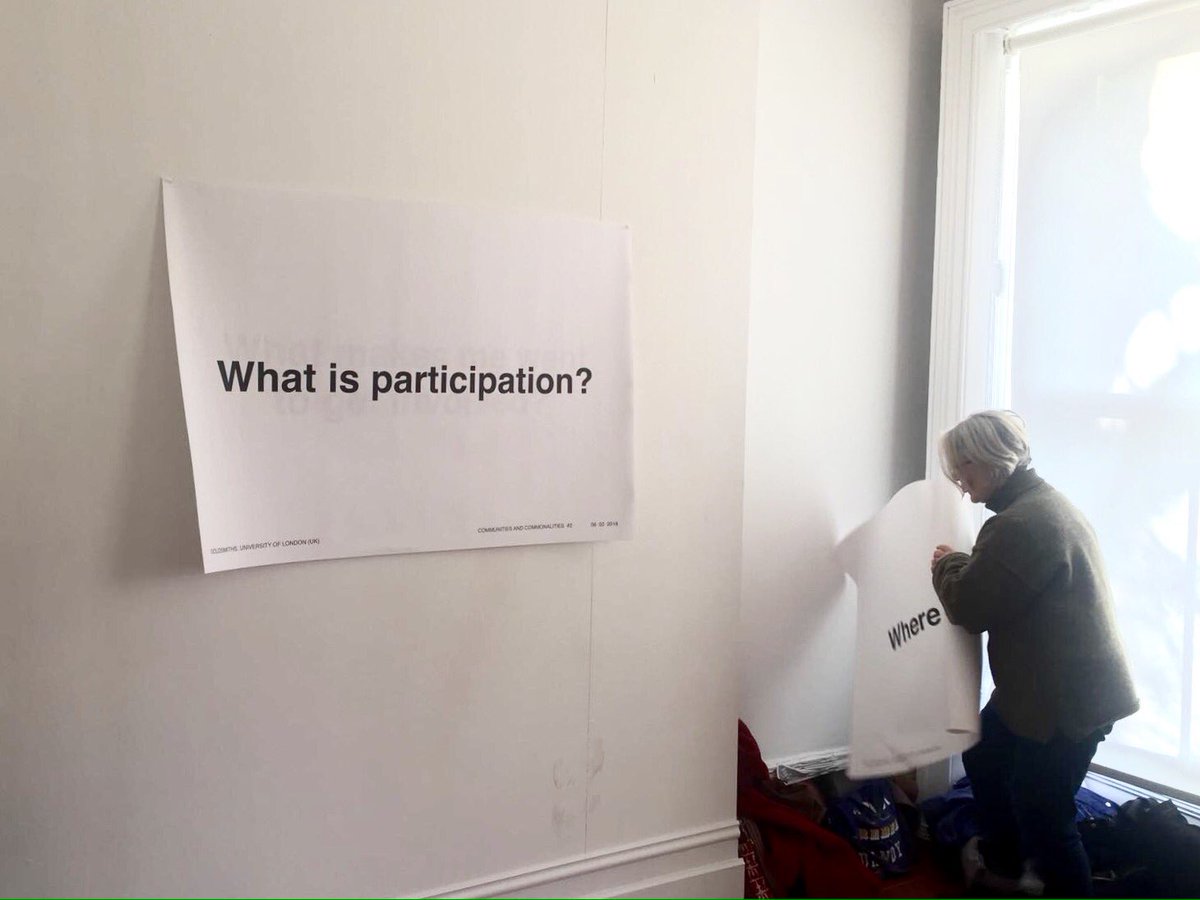 RomeoGongora_'s tweet image. Thanks all for coming at Communities and Commonalities @GoldsmithsUoL Art Dep. A discussion about engagement in the space of community, academia and/or art. In collaboration with @sue_mayo and special guests @thisiscrsr and #RevJames from @Bromley_by_Bow goo.gl/tPW1fW