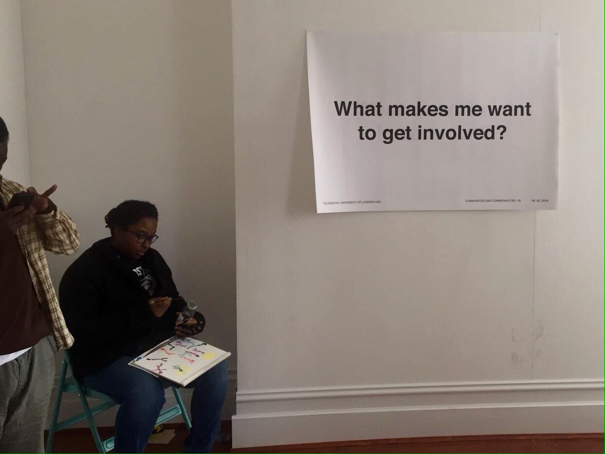 RomeoGongora_'s tweet image. Thanks all for coming at Communities and Commonalities @GoldsmithsUoL Art Dep. A discussion about engagement in the space of community, academia and/or art. In collaboration with @sue_mayo and special guests @thisiscrsr and #RevJames from @Bromley_by_Bow goo.gl/tPW1fW