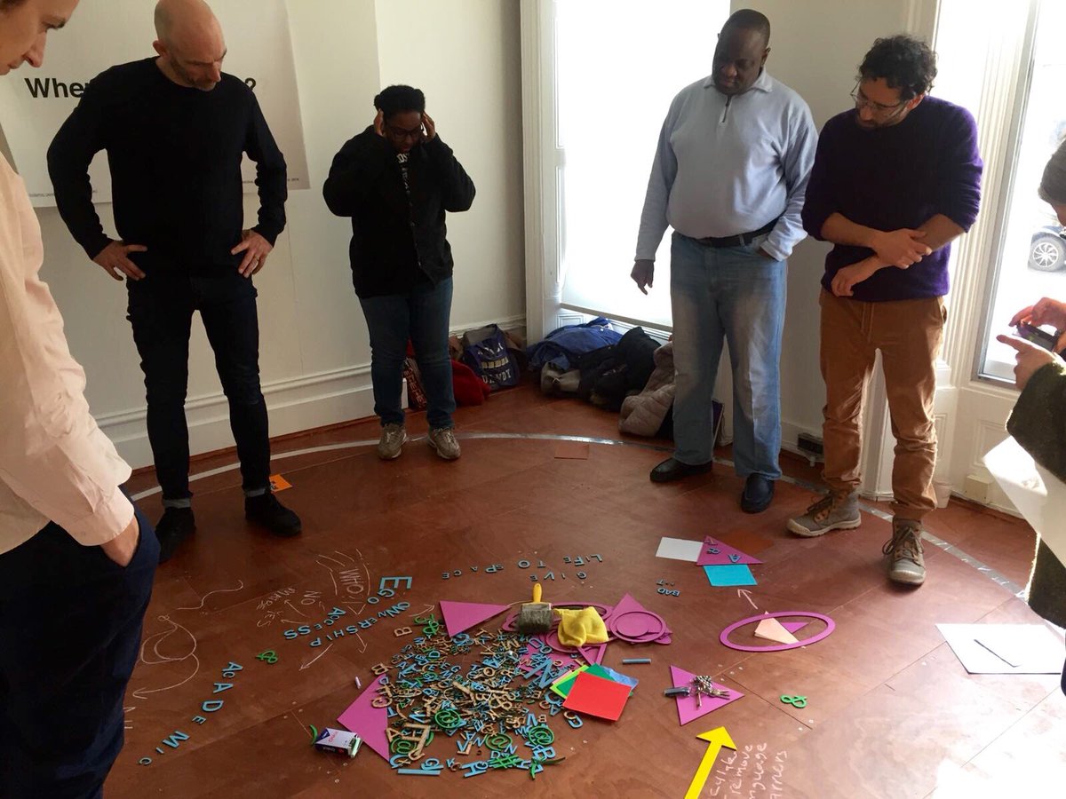 RomeoGongora_'s tweet image. Thanks all for coming at Communities and Commonalities @GoldsmithsUoL Art Dep. A discussion about engagement in the space of community, academia and/or art. In collaboration with @sue_mayo and special guests @thisiscrsr and #RevJames from @Bromley_by_Bow goo.gl/tPW1fW