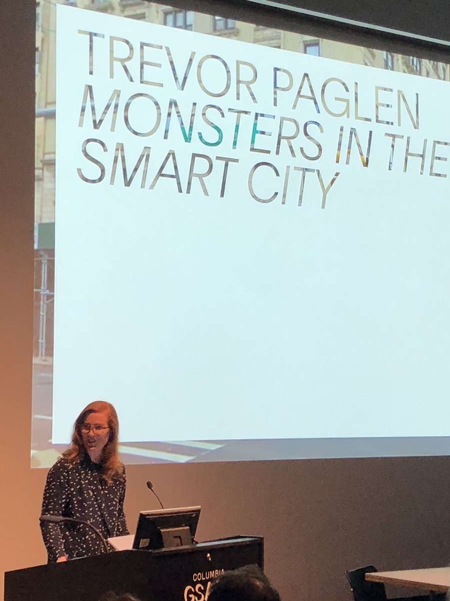 madeehamerchant's tweet photo. #MachineRealism: Molecular invasions in our lives #VampireCity...Meanings of images are social & political constructs! Inspiring keynote @trevorpaglen, intro @katecrawford, to end a super-charged day at CSR’s 1st conference: #waysofknowingcities @c4sr_columbia @laurakurgan https://t.co/nuhKcApSlo