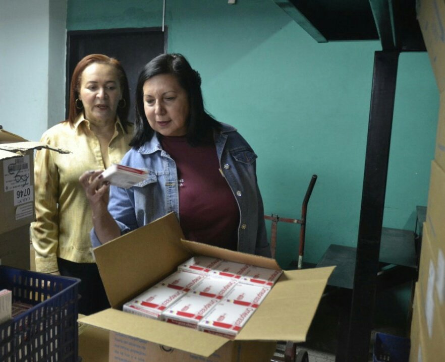 También verificamos el depósito de medicamentos de la Dirección General Sectorial de Salud. Nuestra principal tarea es asegurar el bienestar del pueblo, en especial, de los más vulnerables. @LindaAmaro