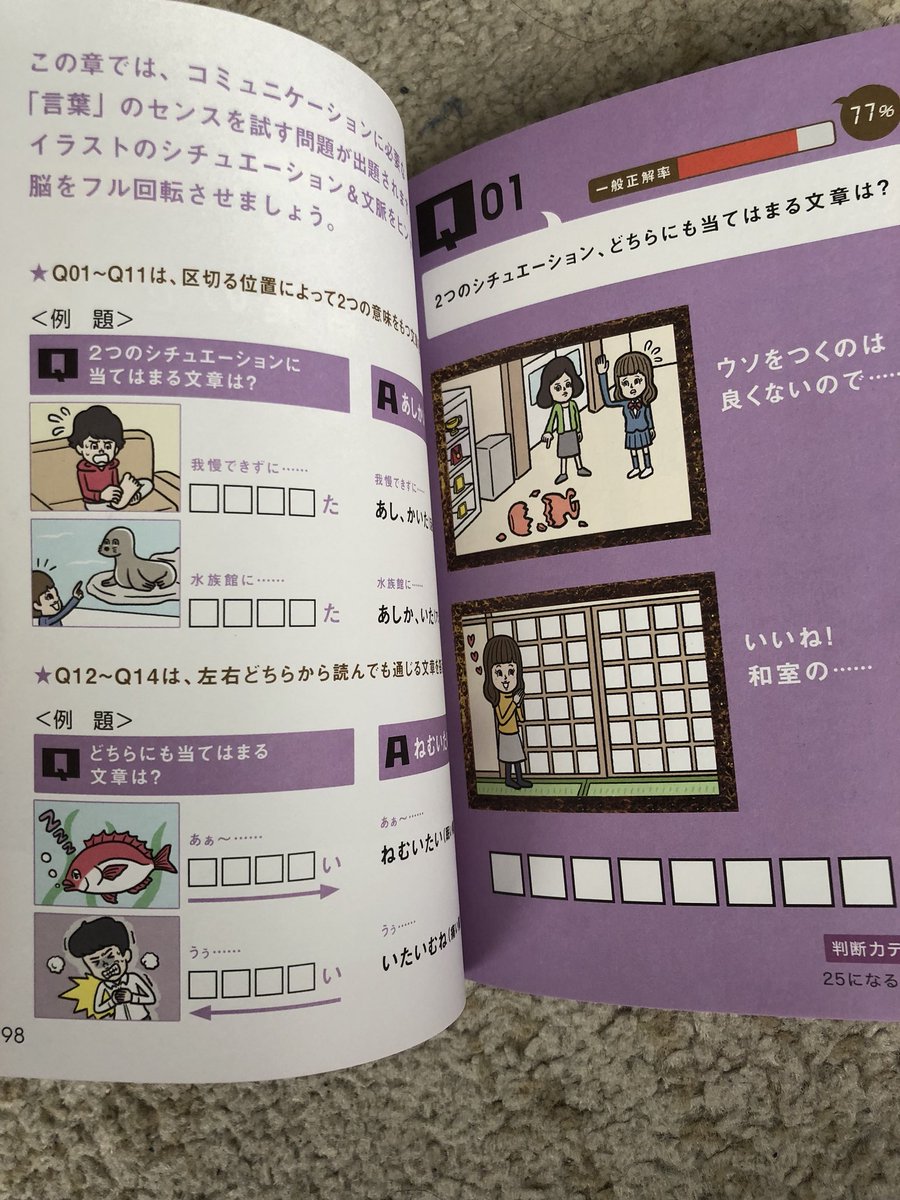 オオノマサフミ イラストレーター フジテレビ系の人気番組 潜在能力テスト の公式問題集にてイラストを担当しました 2 14発売予定で 前日2 13の番組内で何らかの告知がされるそうですー リトルトゥースとしてはオードリー若林さんmcの番組なので