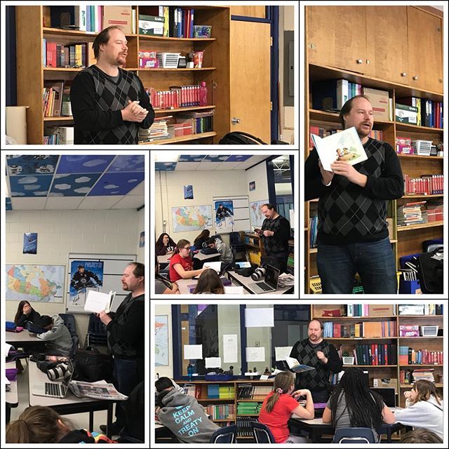 #gratitude to <a href="/FleetfootedBVJ/">Brook Jones</a> Brook Jones from the <a href="/SelkirkJournal/">Selkirk Journal</a> for joining us today for our #ilovetoreadmonth event <a href="/wwhyte2/">whitney.whyte2@gmail.com</a> ift.tt/2ExMxvM