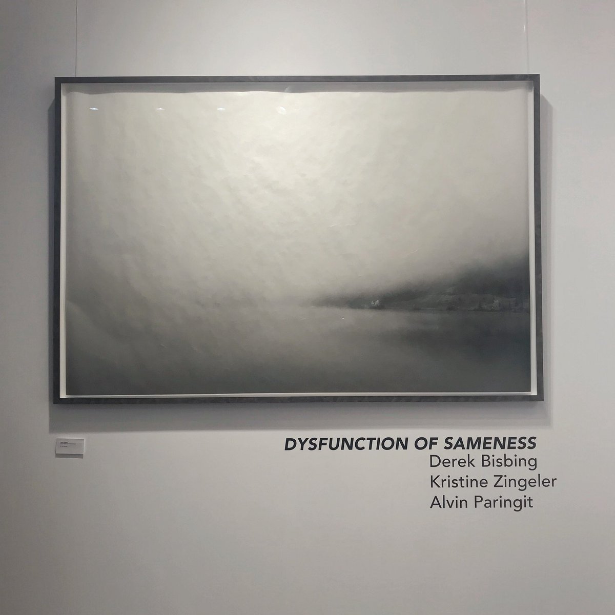 greg_gerla's tweet image. Another opening reception tonight @resolvephoto with some beautiful work by @derekbisbing (pictured), Kristine Zingeler, and Alvin Paringit. 
As part of @ExposureFF