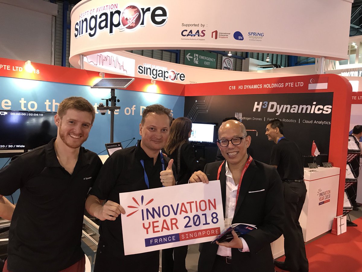 We are looking forward to working with Singapore’s ambassador to France on furthering our footprint in Paris! We will be at Vivatechnology - see you there...!