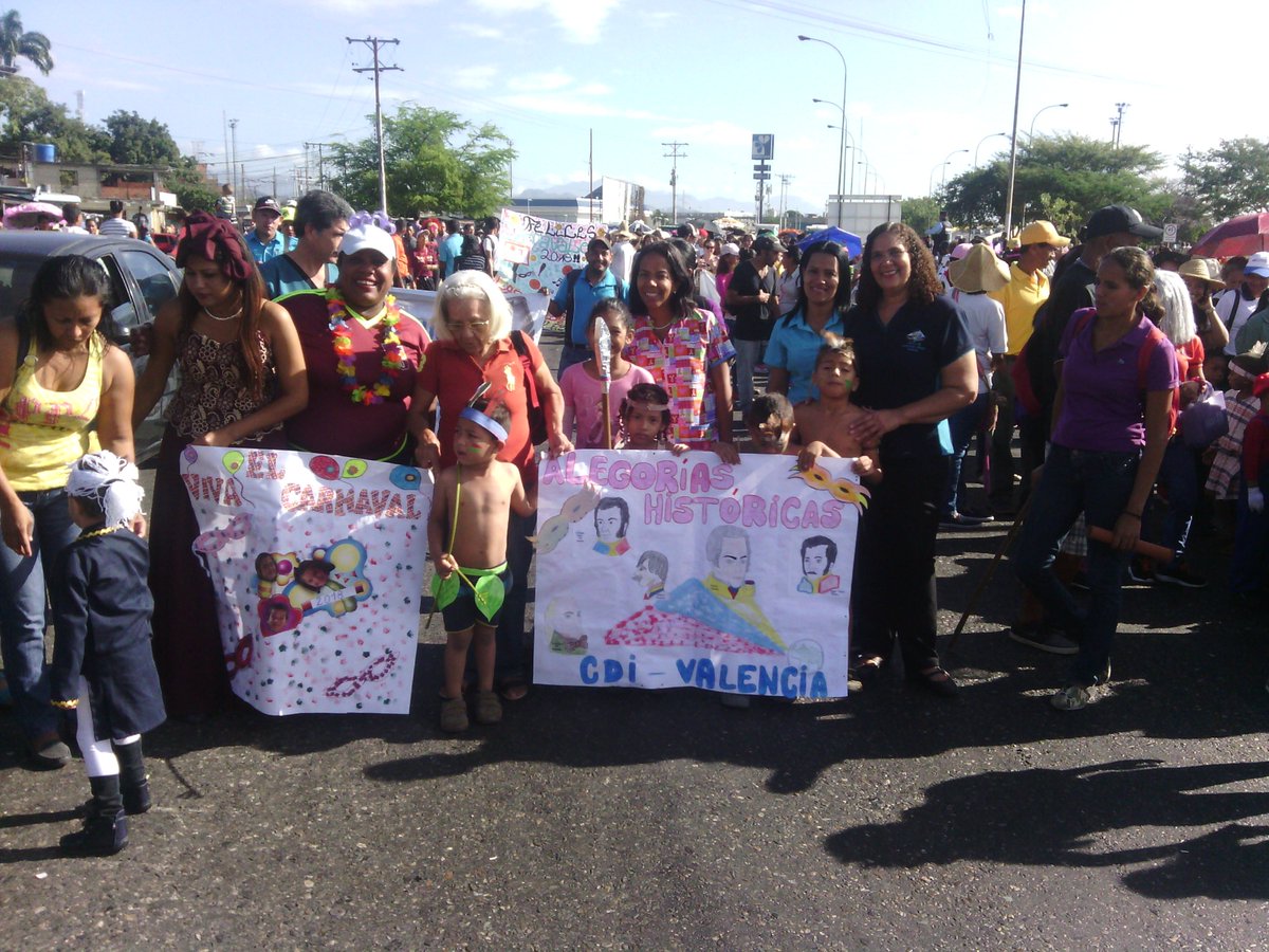 Carnavales Pedagógicos Valencia Te Quiero CDI Valencia presente <a href="/JauaMiranda/">Elías Jaua</a>