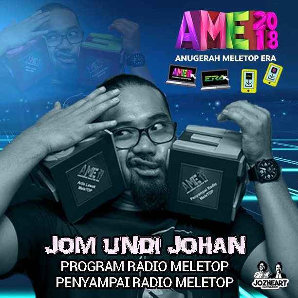 TheJozHeart's tweet photo. https://t.co/w1SnilwQew πͺπͺπͺ #PENYAMPAIRADIOMELETOP
#PROGRAMRADIOMELETOP https://t.co/yLf1985vIK