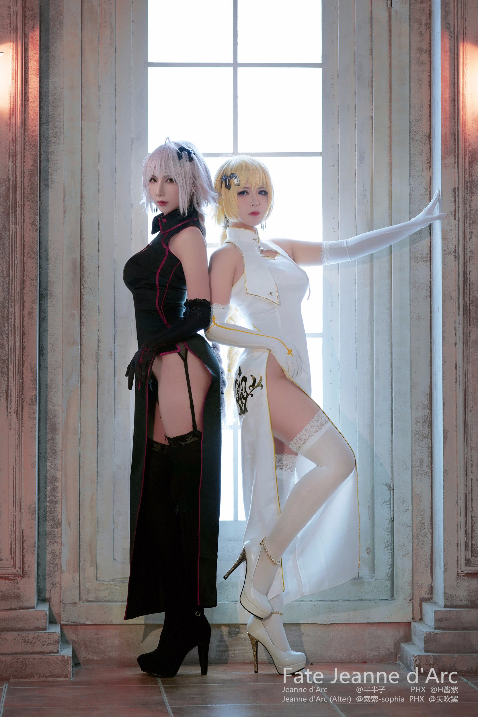 画像,#COSPLAY #FATE #贞德 Joan of Arc ：@SesshuAsuak Jeanne d'Arc (Alter)：@sophia_k…