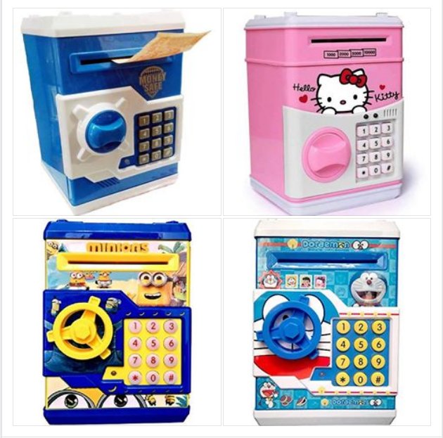 CouponndealN's tweet photo. Mini Piggy Bank Accessible ATM Machine For Kids..!!
To buy, Visit: https://t.co/UGwz4r2jUC or Whatsapp at 9300077411.
#couponndeal #hotdeals #savemoney #minibank #kidslocker https://t.co/aarox8HlSH