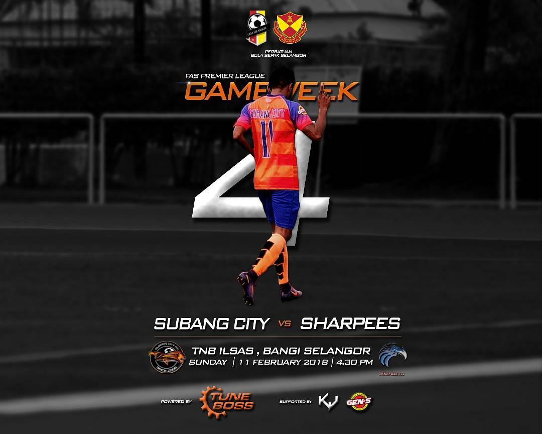 SubangCityFC's tweet photo. FAS Premier League
Gameweek 4
SCFC vs Sharpees
TNB Ilsas Bangi
Sunday 11th Feb 2018.
Kick off 4.30 pm.

#SubangCityFC
#BraveIn
#TuneBoss
#KakiJersiDotCom https://t.co/RUzAlvnkE3