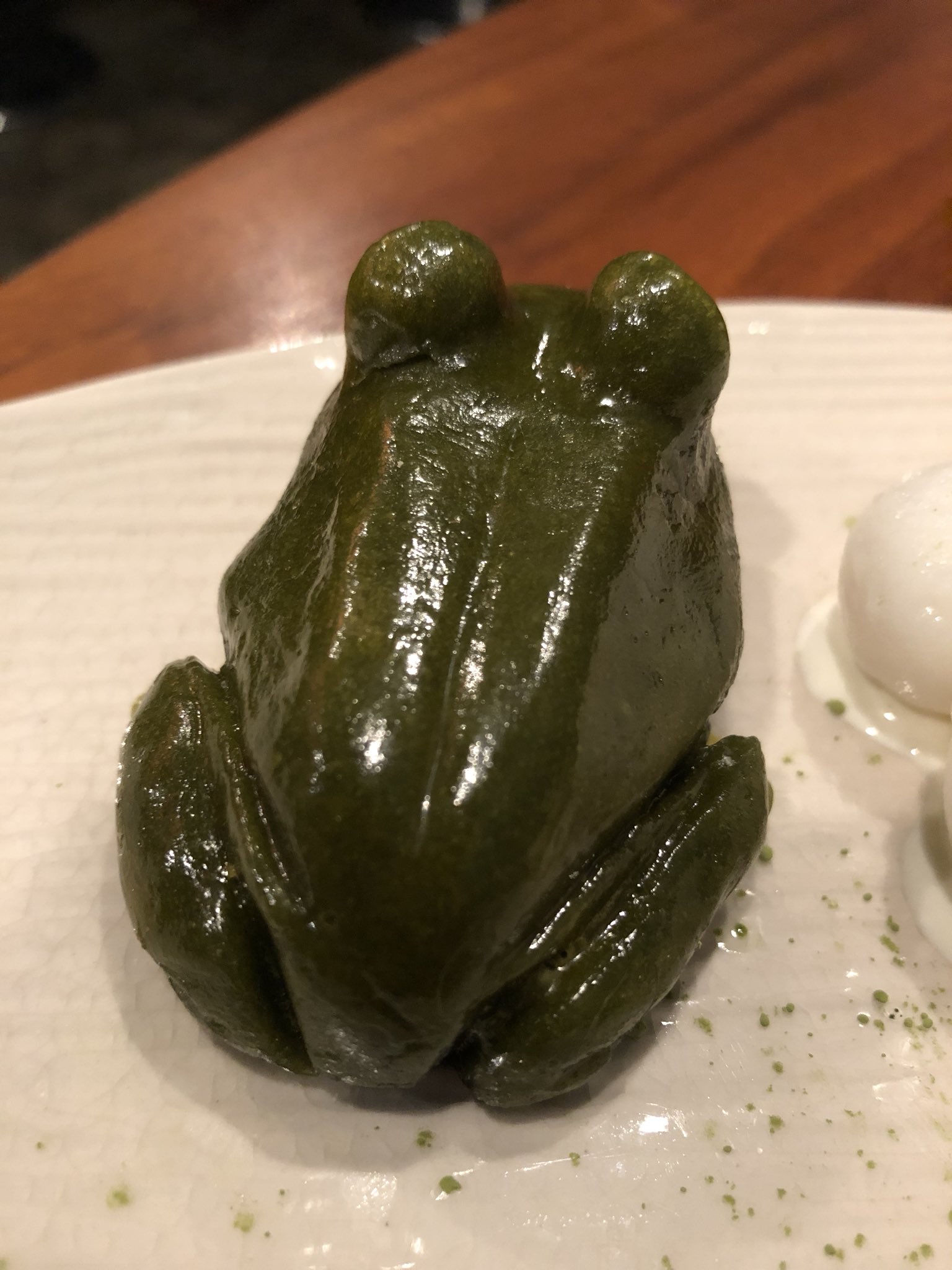 江深 Kerosis V Twitter 後ろ姿が生々しい カエル カエル喫茶 スイーツ 抹茶味 江深 Kerosis V Twitter 後ろ姿が生々しい カエル カエル喫茶 スイーツ 抹茶味