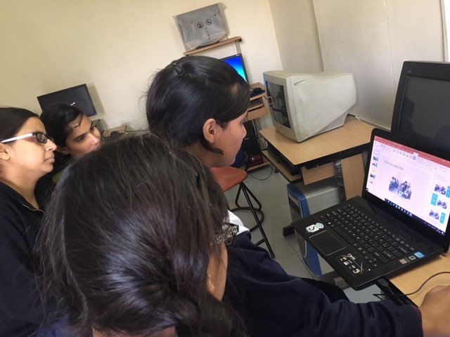 Day 12&amp;13 - #InternetEnablementProgram @ Balgran

Girls Learning ppt :) #Jammu