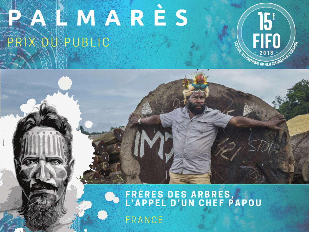 FifoTahiti's tweet photo. #PAlMARÈS #FIFO2018 🏆
PRIX DU PUBLIC
➡️Frères des arbres, l’appel d’un chef papou, de Marc Dozier et Luc Marescot https://t.co/s99yUavmpb