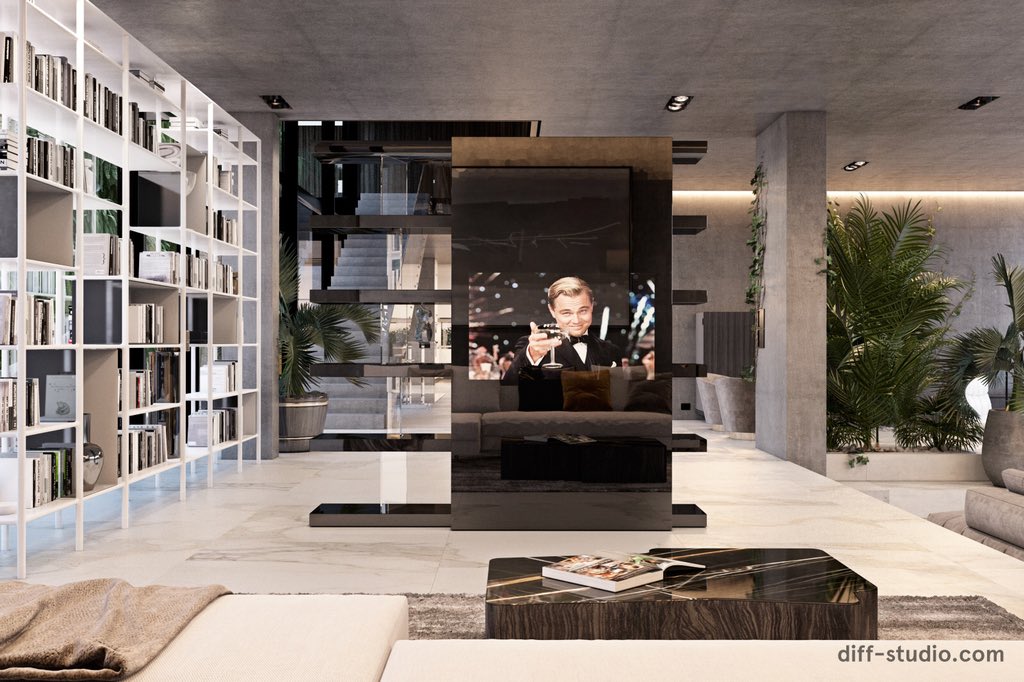 Diff_Studio's tweet photo. #diff #diffstudio #diffdesign #interiordesign #architecture #space #apartment #living #dining #kitchen #marble #gold #concrete #minotti #czechrepubliс https://t.co/0CpTIR5WSf