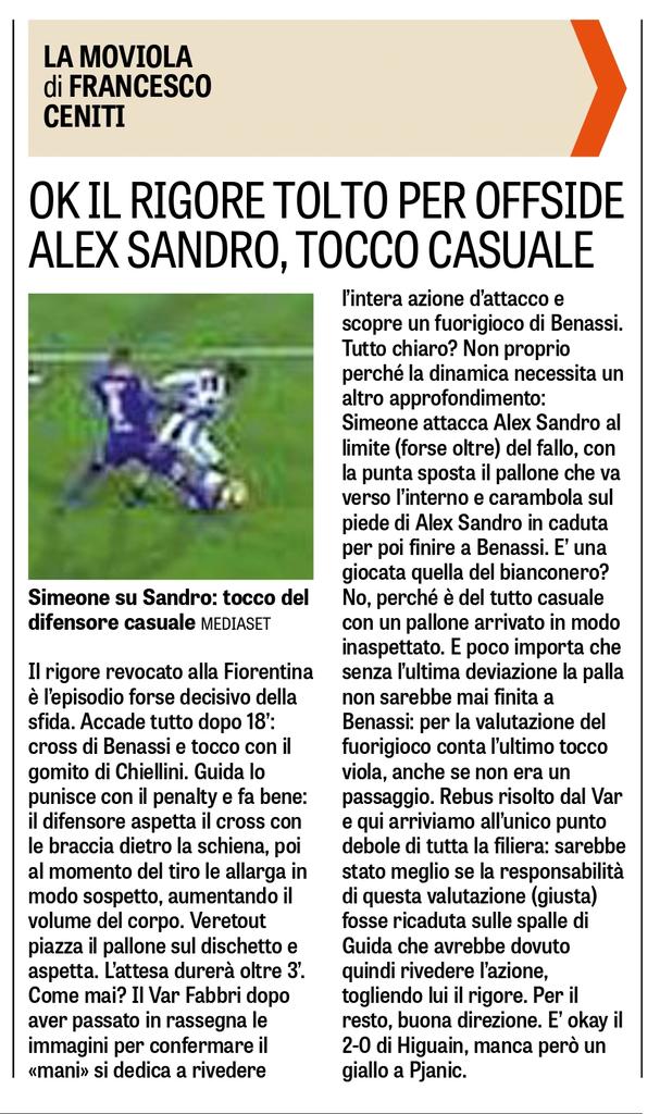 RomeoMJ's tweet photo. Vabbè. Vuoi vedere che qualcosa di regolamento ne capisco? 🤔 #FiorentinaJuve #rigore #noncera https://t.co/TBOePT6u0N