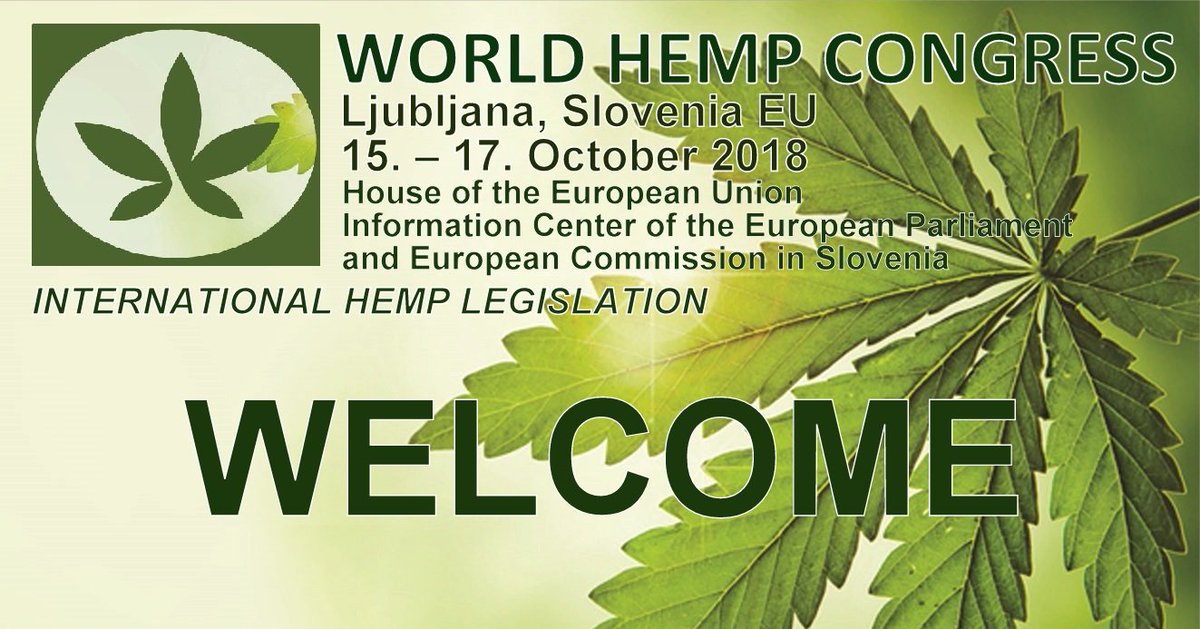 WHCslo2012's tweet photo. WORLD HEMP CONGRESS 2018 Slovenia Ljubljana 15. – 17. 10. 2018  House of the European Union  Information Center of the European Parliament and European Commission in Slovenia International professional – political - educational - agri  https://t.co/oWvwicD18s https://t.co/DN7zWmfojT