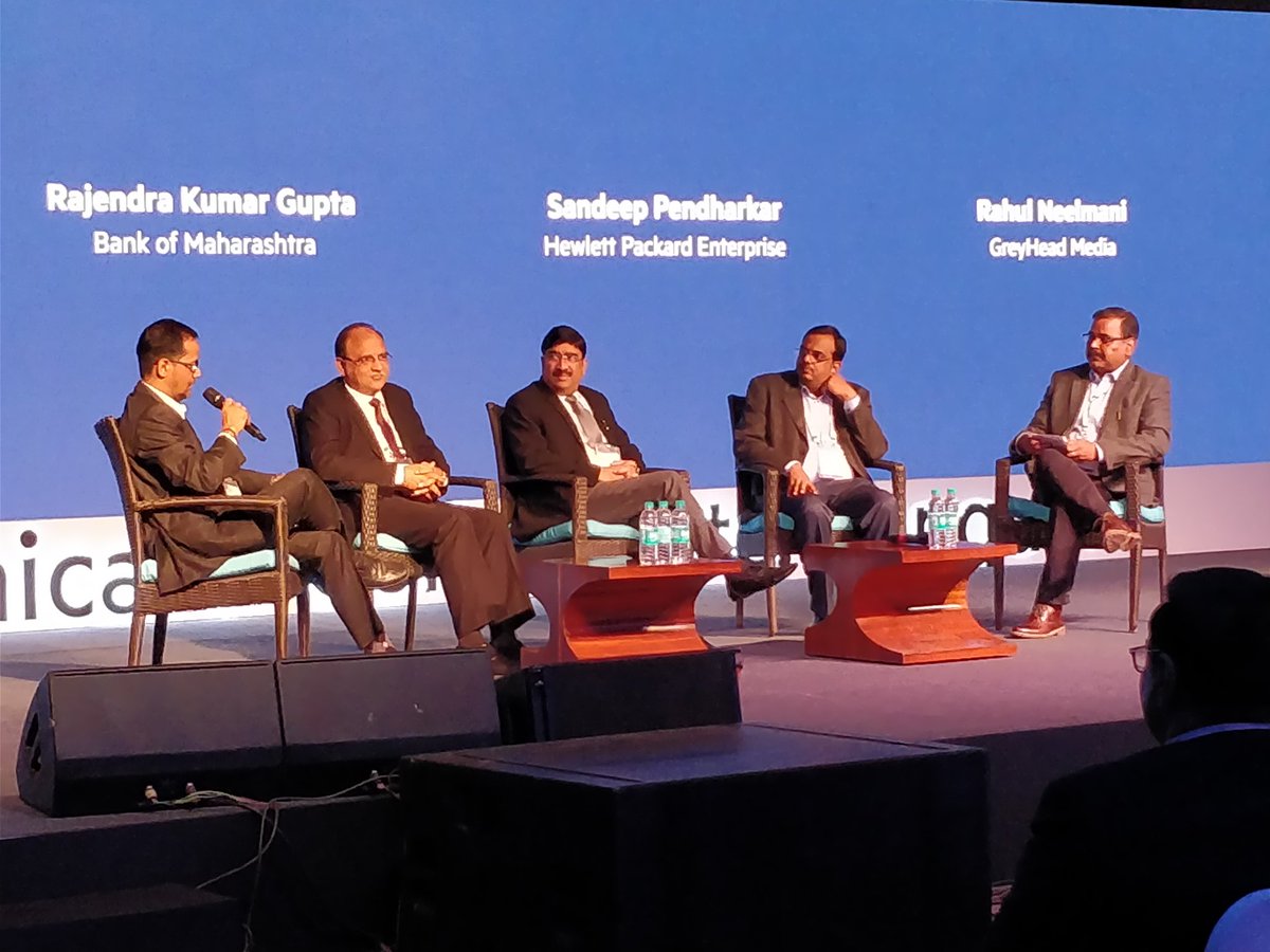 NivedanPrakash's tweet photo. Panel Discussion on Understanding Blockchain &amp; its potential in Digital Era at #HPEC4IO @HPE_IN @ExpComputer @srikrp @srihari_g @rajeshdhar2111 @vijitbanthia @rohitbhat07 @MohitRathod_Web https://t.co/EZezCFO85c