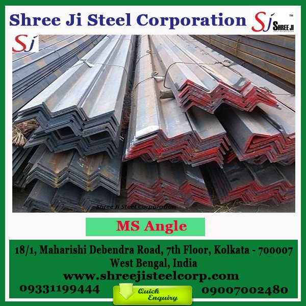 shreejisteel1's tweet photo. Shree Ji Steel Corporation is engaged in supplying a wide range of Mild Steel (MS) Angles. 

#MS_Angle, #Steel_Angle, #Angle_Steel_Bar, #Iron_Angle, #Structural_Steel_Angle, #Hot_rolled_Steel_Angle_Bar, #Equal_Angle_Bar, #Metal_Angle, #Structural_MS_Angle, #Industrial_Angle, https://t.co/FDeOgbMfPA