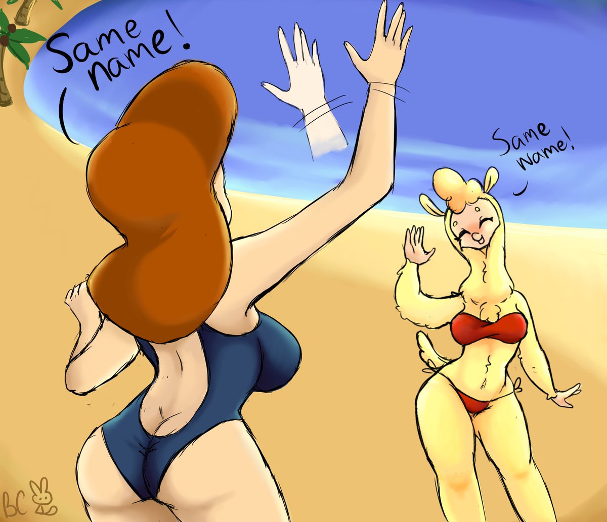 literalbunnicat's tweet image. I had to #samename #Paprika #samehat #ThemsFightinHerds #meme