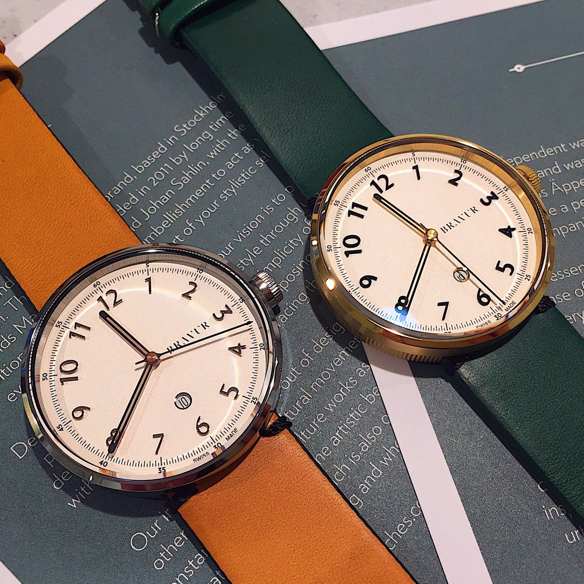 HMS_WatchStore's tweet photo. BRAVUR🇸🇪〈ブラバー〉

数点ですが再入荷致しました。

#hmswatchstore #BRAVUR #bravur #watch #mens #ledies #omotesando #tokyo #gift #ブラバー #腕時計 #東京#表参道 #再入荷 #おしゃれ https://t.co/XNGwZlRumJ