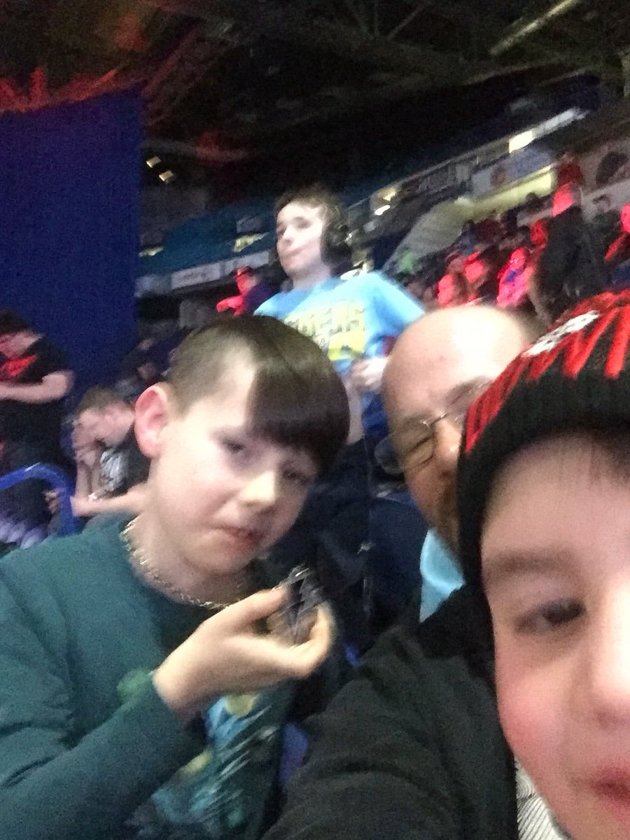 Bad_Shane's tweet photo. We’ve got a balor club, a burn it down and a Braun tonight at #WWESaskatoon https://t.co/eINhw4RitM