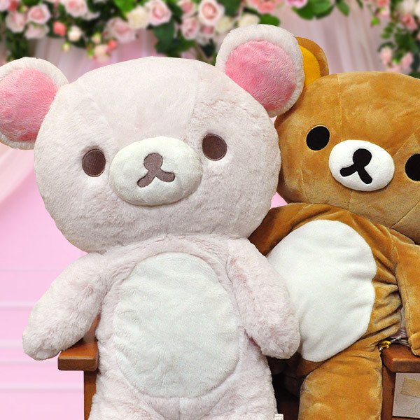 リラックマ　シャーベットぬいぐるみL ピンク リラックマシャーベットぬいぐるみL ピンク