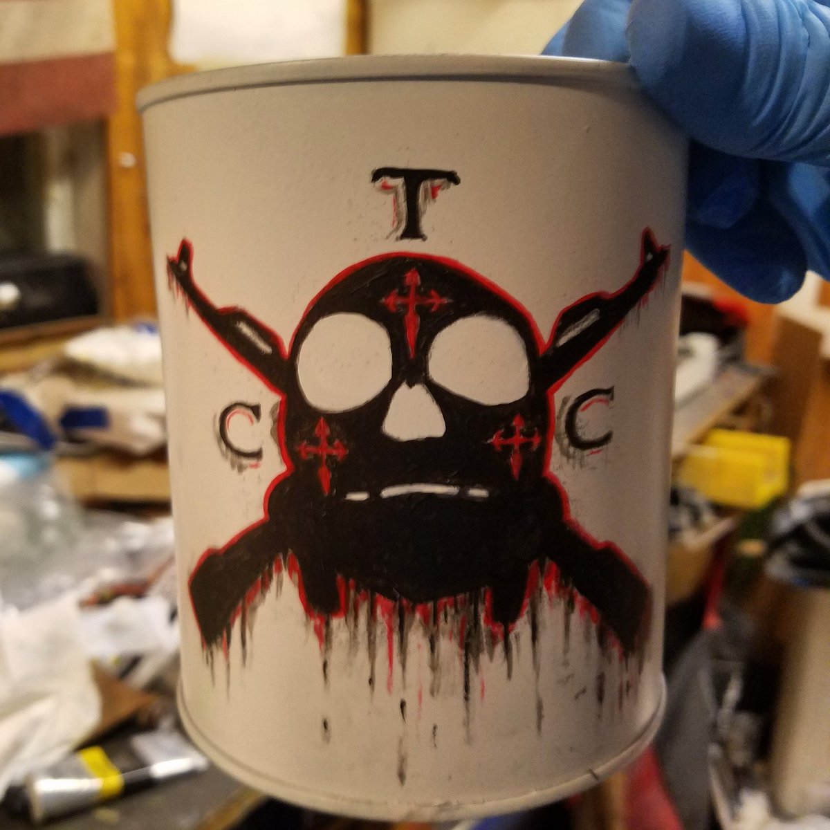 ericwhitfield's tweet photo. Another custom ash can in progress  @TRAFICANTECIGAR https://t.co/fuou0kH012