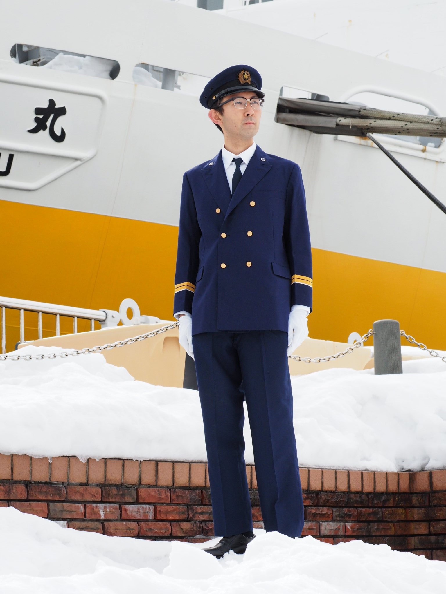 国鉄・青函連絡船・二等航海士制服（冬）上下（国鉄・青函連絡船