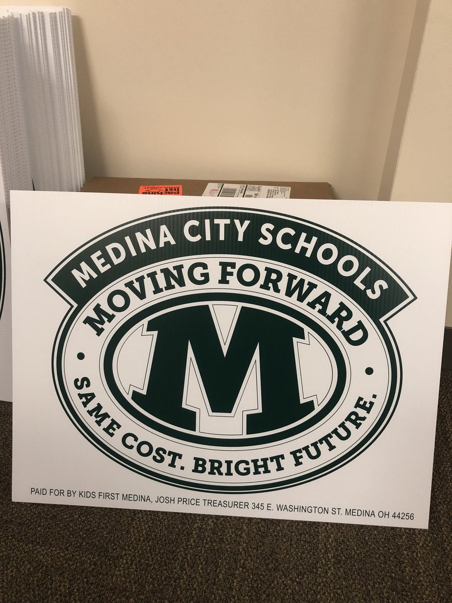 Share your Medina Pride!   Use this link to get your sign!   docs.google.com/forms/d/e/1FAI…