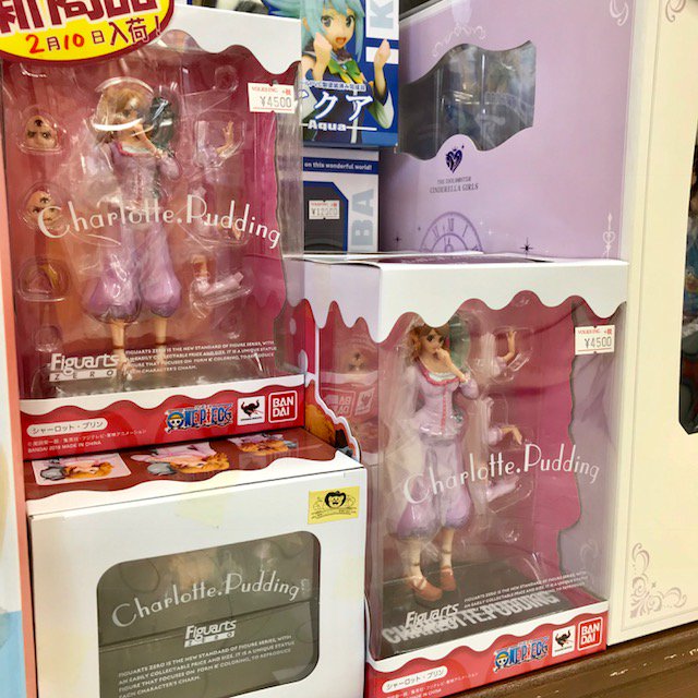 ボークス秋葉原ホビー天国２ フィギュア4f 本日バンダイ新商品発売日 ワンピース サンジの婚約者 フィギュアーツzero シャーロット プリン 発売中です まさかのクリアパーツでニトロも再現しております フィギュア バンダイ ワンピース
