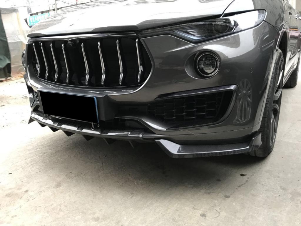 cartuningNicole's tweet photo. #Carbon Fiber body kit: Rear #Diffuser Lip,front lip,front #splitters for #Maserati #Levante S Sport Utility 2016-2017 https://t.co/cLsf0gyJl3