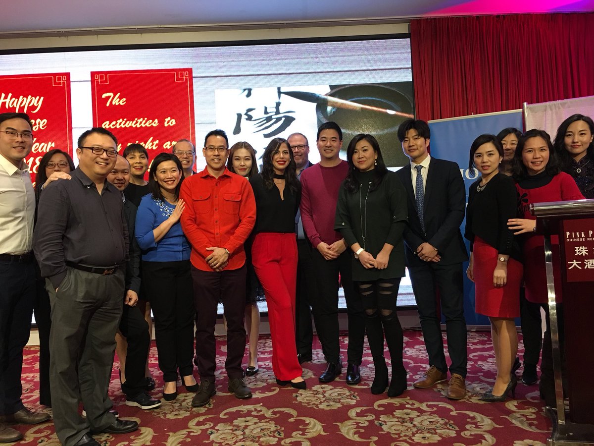 Happy Year of the Dog from the best MS team in banking! #BMOCNY2018 #proudtoworkatBMO