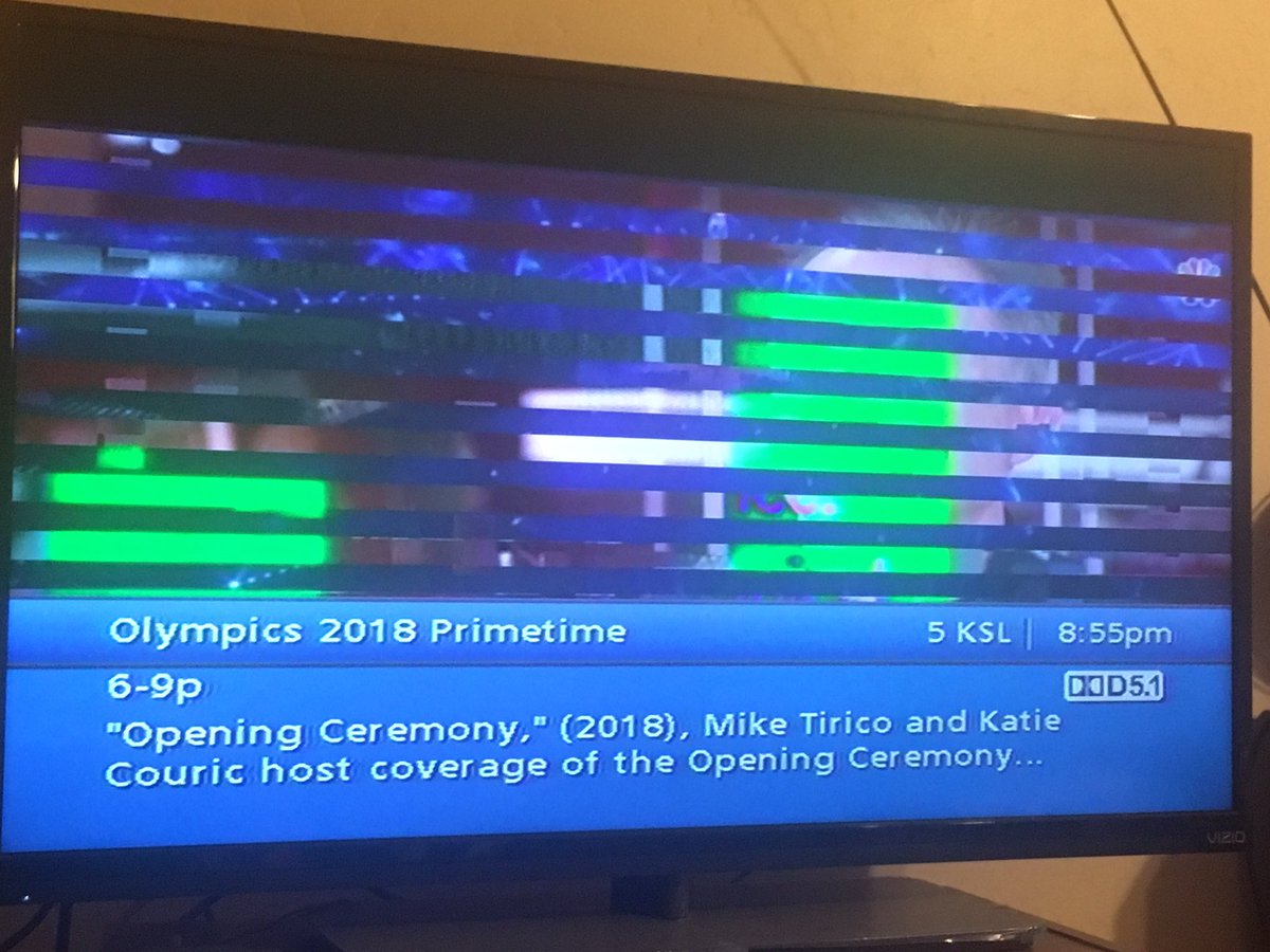 justj777's tweet photo. For the love @comcast! It's not often I actually watch my cable but this is not making me want to keep it! #Olympics2018 #OpeningCeremonies https://t.co/G9JUbfCv68