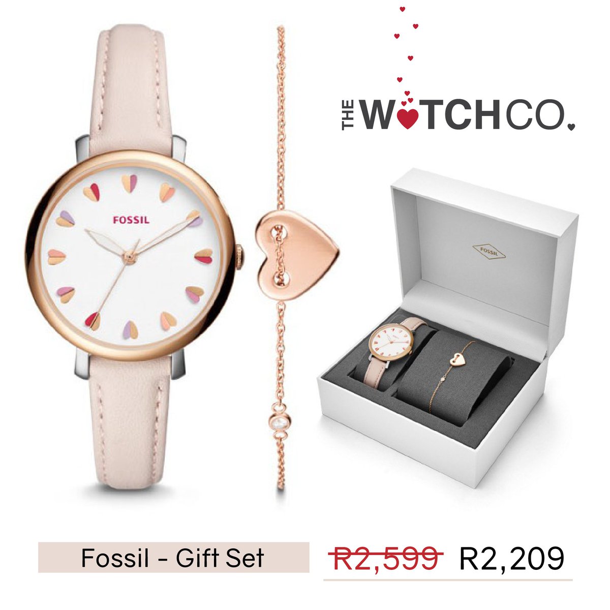 matching rose gold-tone bracelet. SHOP 