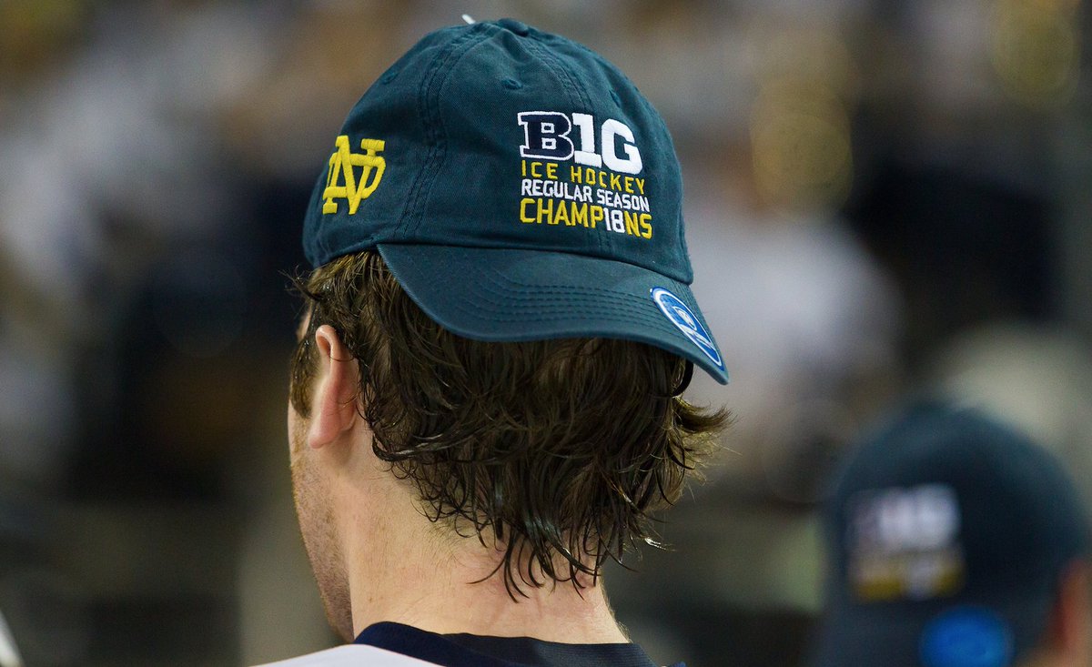 notre dame hockey hat