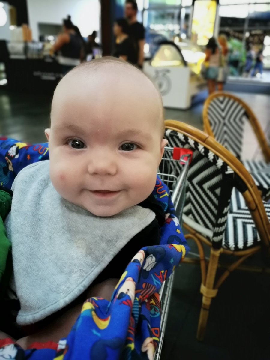 wendymhansen's tweet photo. My Tyler is happy that our @DallasStars @tseguinofficial scored the game winning shootout goal! #StarsWinGrin #GoStars #AussieStarsFan #TJ #TylerJameson #DallasStarsBaby #5MonthsOldToday! https://t.co/rgJzhE2gEb