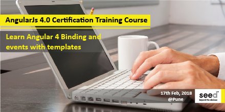 seed_workshops's tweet image. AngularJs 4.0 Certification Training Courses In Pune.
Apply : goo.gl/mt3ABk
#angularjstutorial, #angularjs, #angularjsforbeginners, #angular2tutorial, #angular2, #edureka, #angularjstraining, #angularjsgettingstarted, #learnangularjs, #whatisangularjs