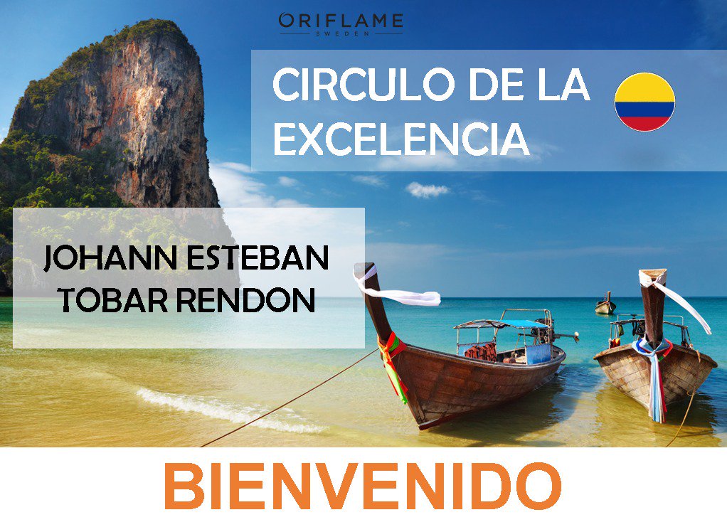 Johann2020's tweet photo. Muy Orgulloso de ser parte de  Circulo de la Excelencia !!! @Oriflame_Co https://t.co/L1jEmvkXDI