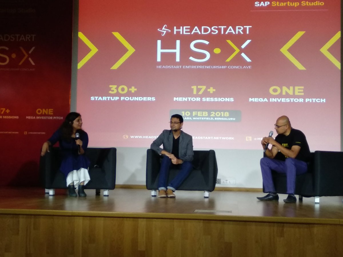 On The Art of Networking <a href="/SharmaShradha/">Shradha Sharma</a>  <a href="/vishwasmudagal/">Vishwas Mudagal</a>  says it's about building relationships :) #hsx