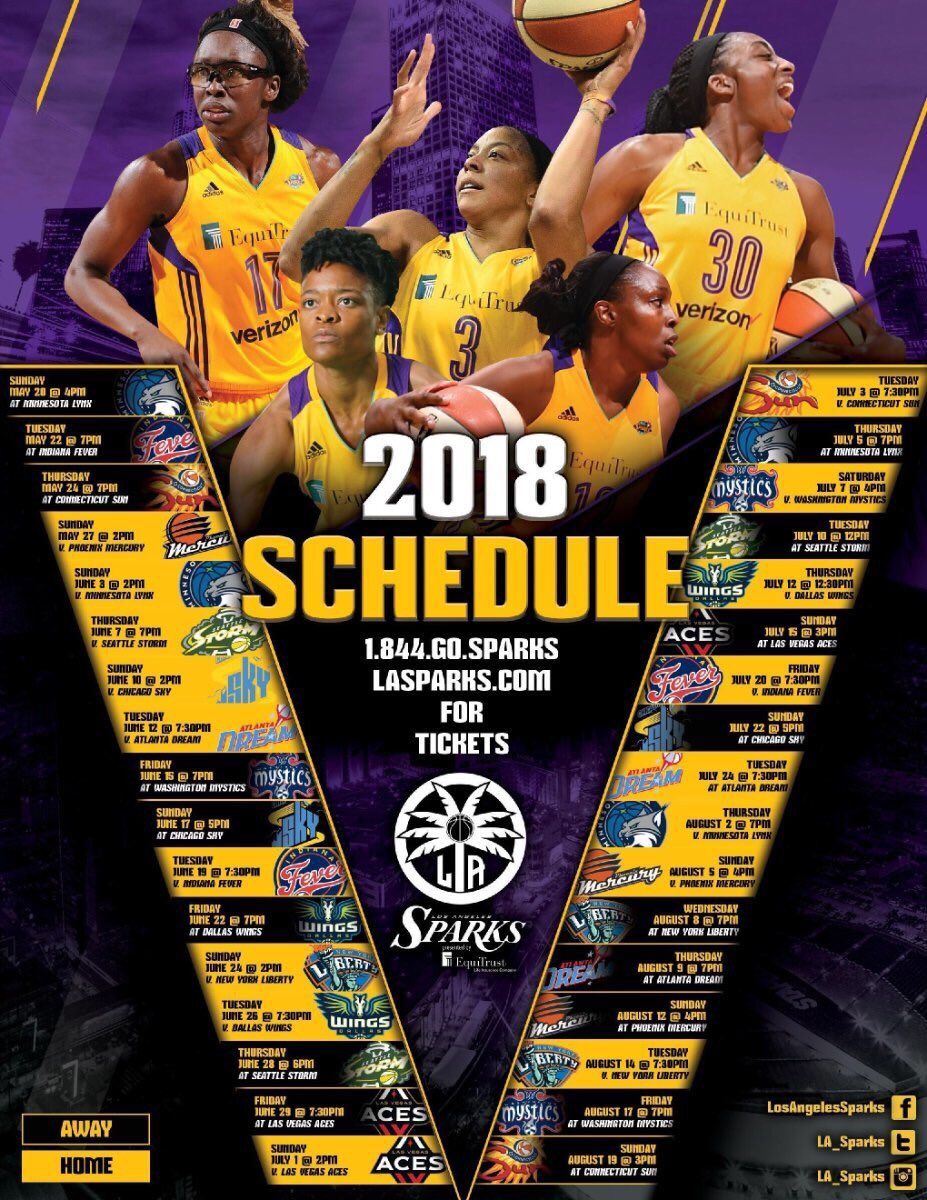 The schedule is out!!! Exciting 2018 summer to come for me as I have the privilege of working with these wonderful women👏🏾💯🏀🔥❤️👍🏾🙏🏾 #BlessedBeyondBlessed
