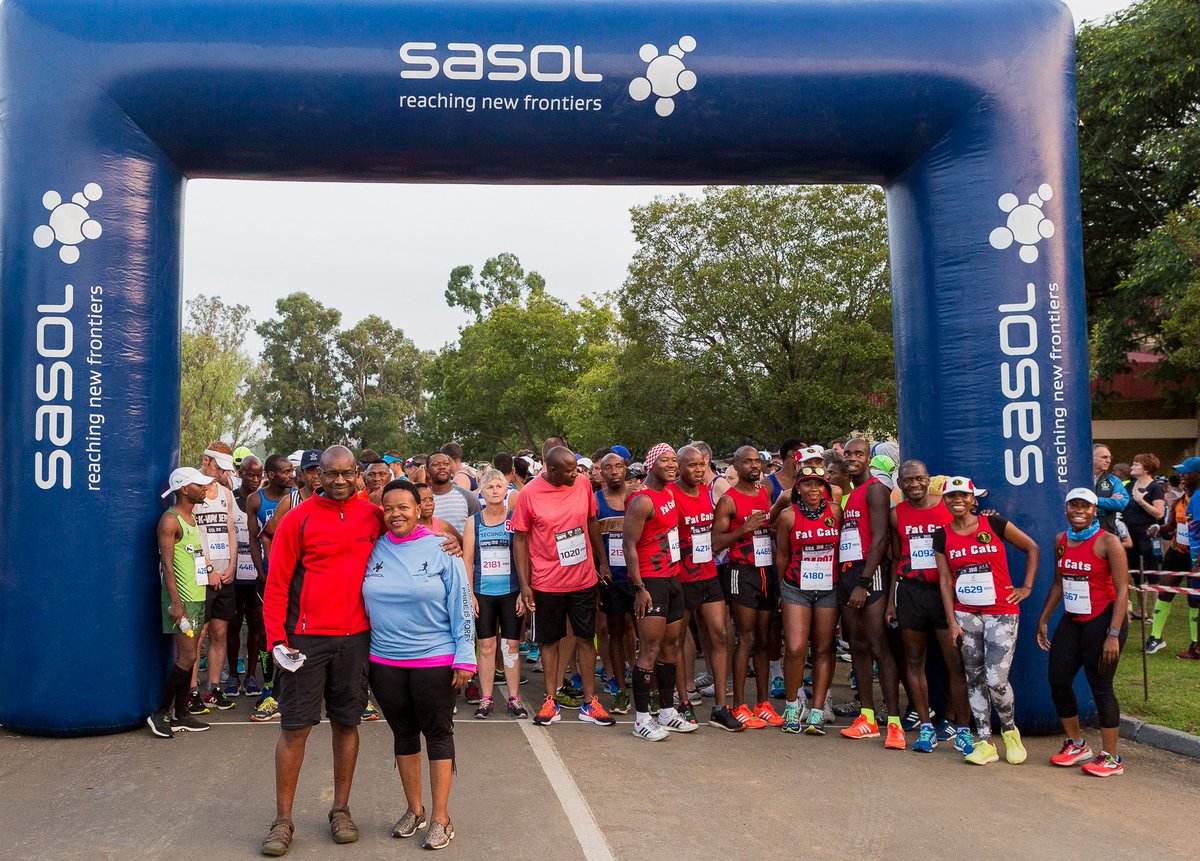 SizaleleG's tweet photo. @SasolSA The Govan Mbeki Municipality Executive Mayor graced the Sasol Secunda Marathon https://t.co/vrWVCadtav