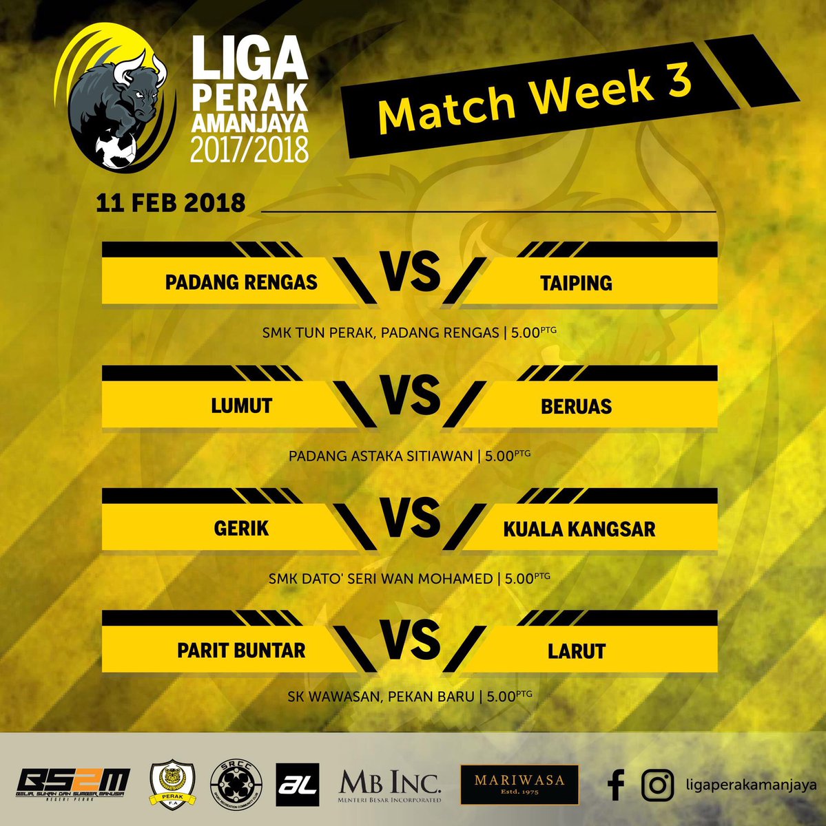 PSilveryouth's tweet photo. #ligaperakamanjaya
Gameweek 3!! Ayuh berikan sokongan kepada pasukan tempatan anda!!!
#localfootball #supportyourlocalteam #communityleague #bs2m https://t.co/TwMfWJtYYN