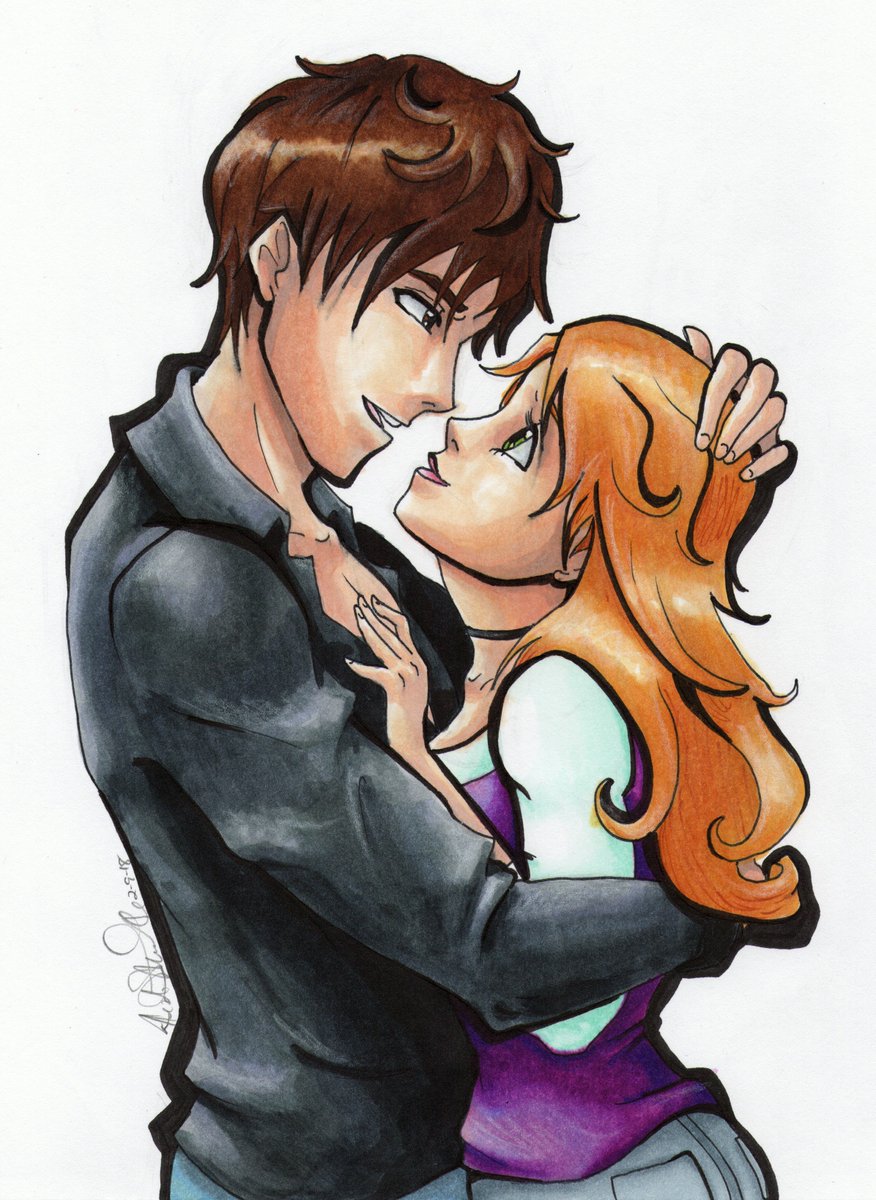 SpyroShurtagul's tweet photo. Finished my #ValentinesDay card for @okko_eng's #contest! I decided to make an actual card sort of thing with my #marker #illustration. Love me some #MasayaTodo from #SweetProposal <3 https://t.co/Q5ybI9Ef37
