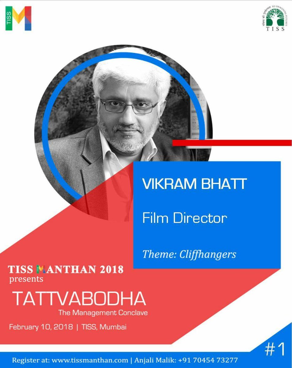 DebataSubhasis's tweet photo. The man is in town #vikrambhatt  #Tattvabodha18 https://t.co/Ajb7ehqjJ9