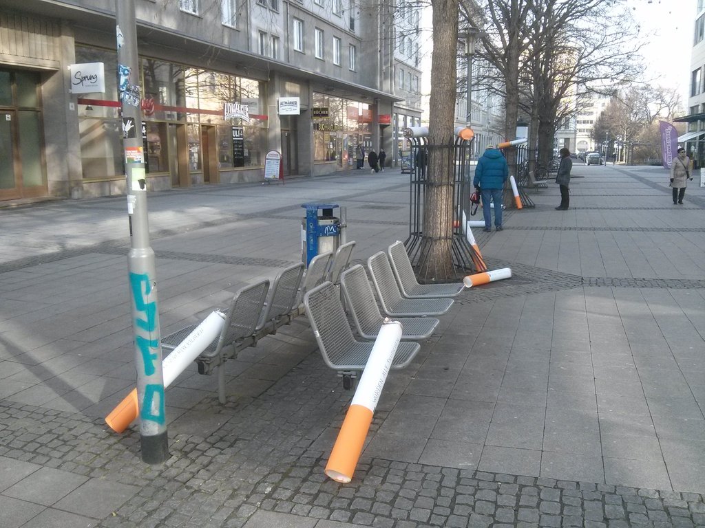 #Muellkippen am Ullrichplatz